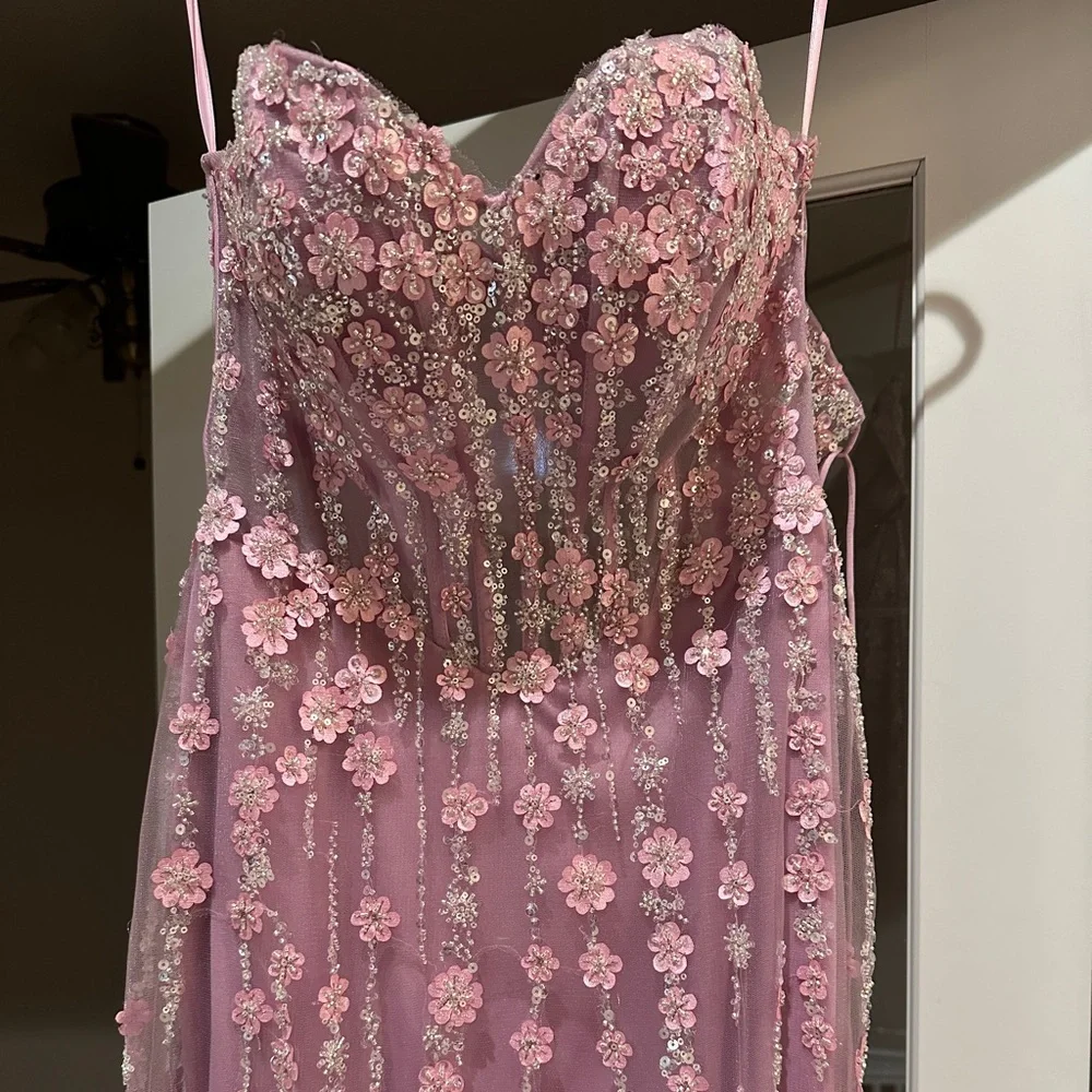 Prom Dress Mermaid Gown - Picture 2 of 8